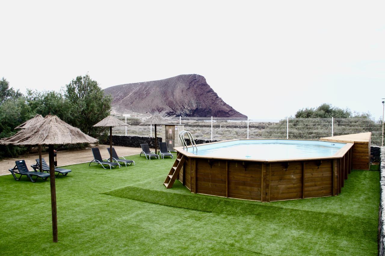 Eco-Wooden Houses Camping Montana Roja El Médano Exteriér fotografie