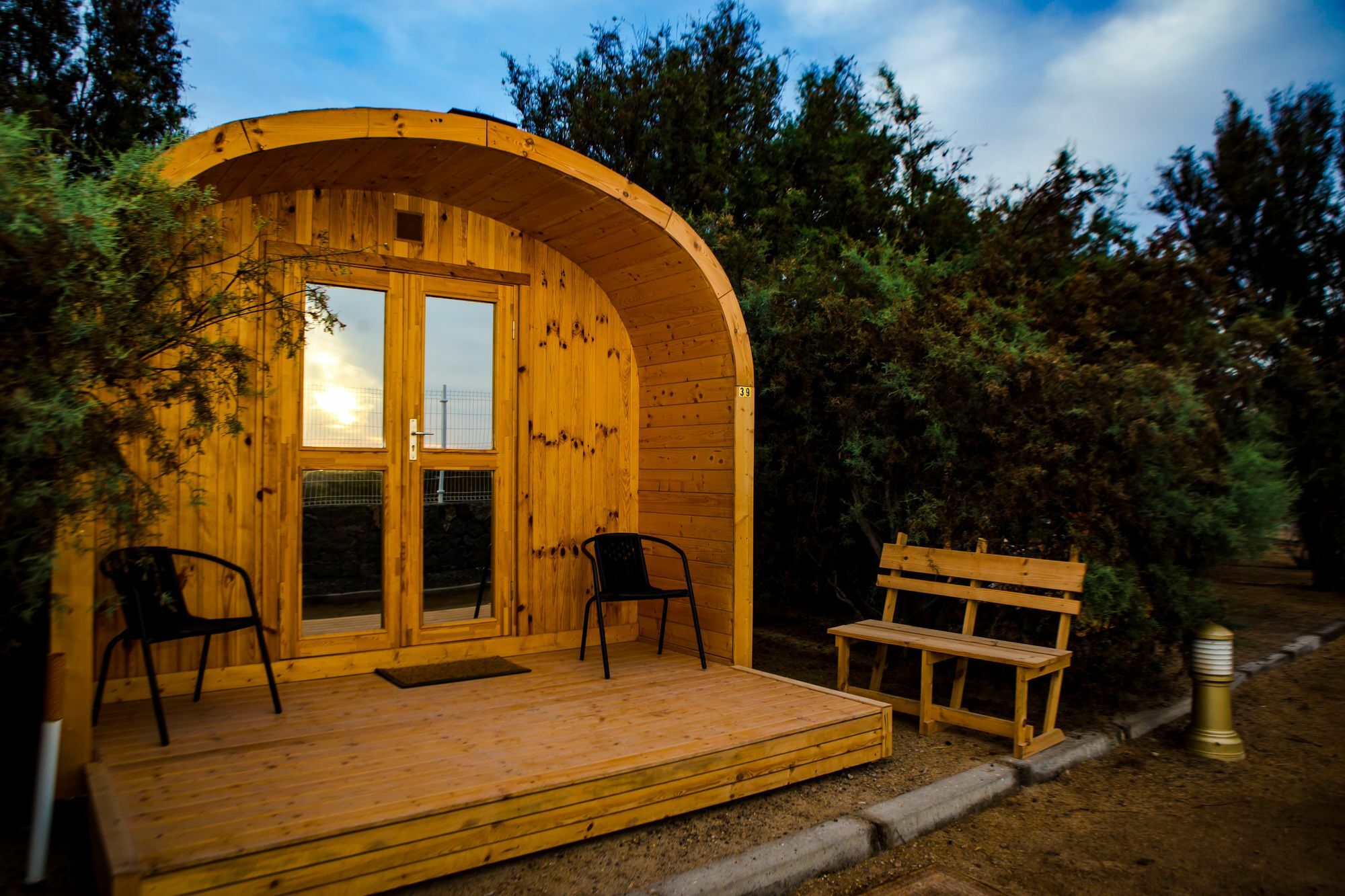 Eco-Wooden Houses Camping Montana Roja El Médano Exteriér fotografie