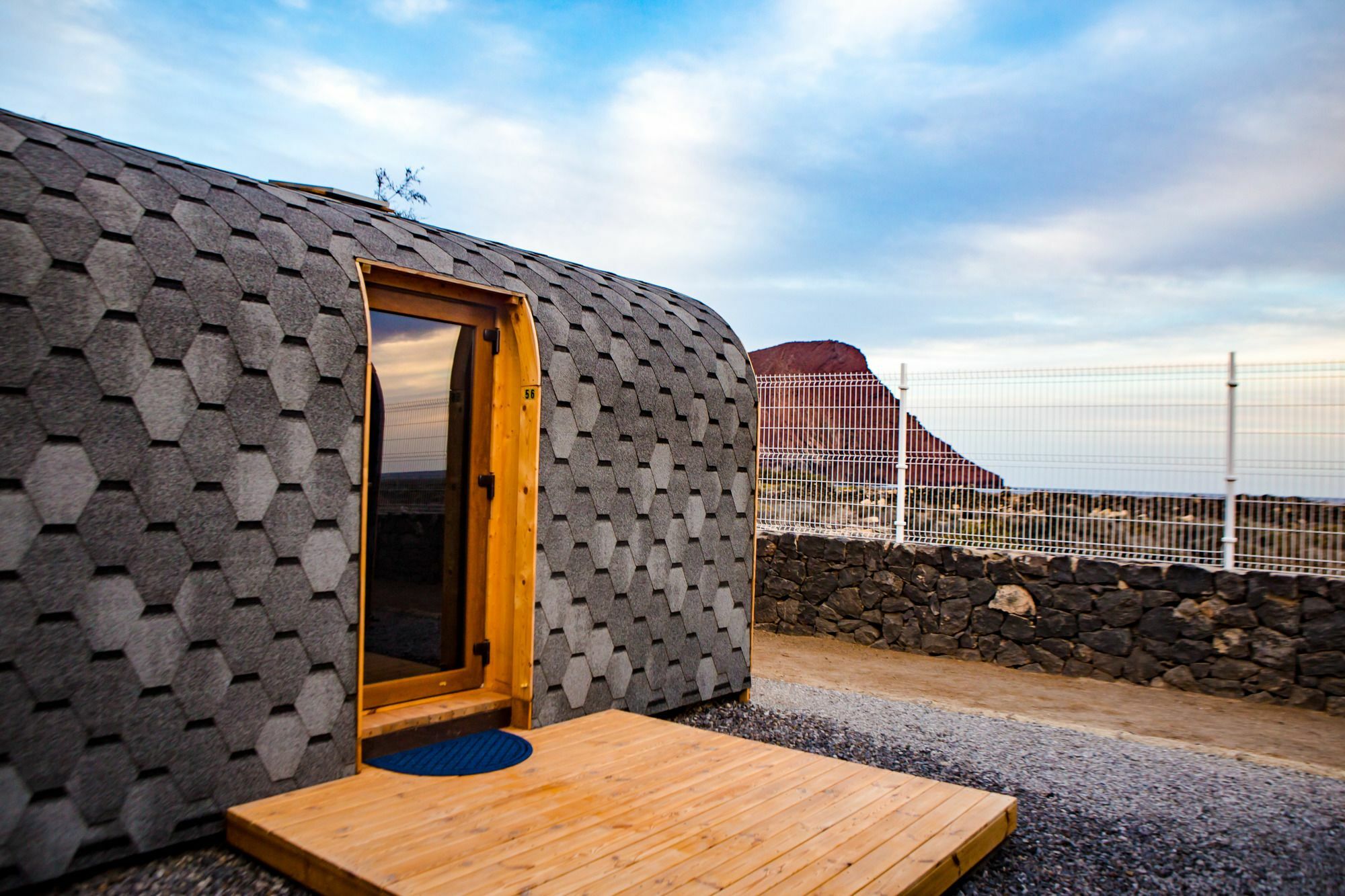 Eco-Wooden Houses Camping Montana Roja El Médano Exteriér fotografie